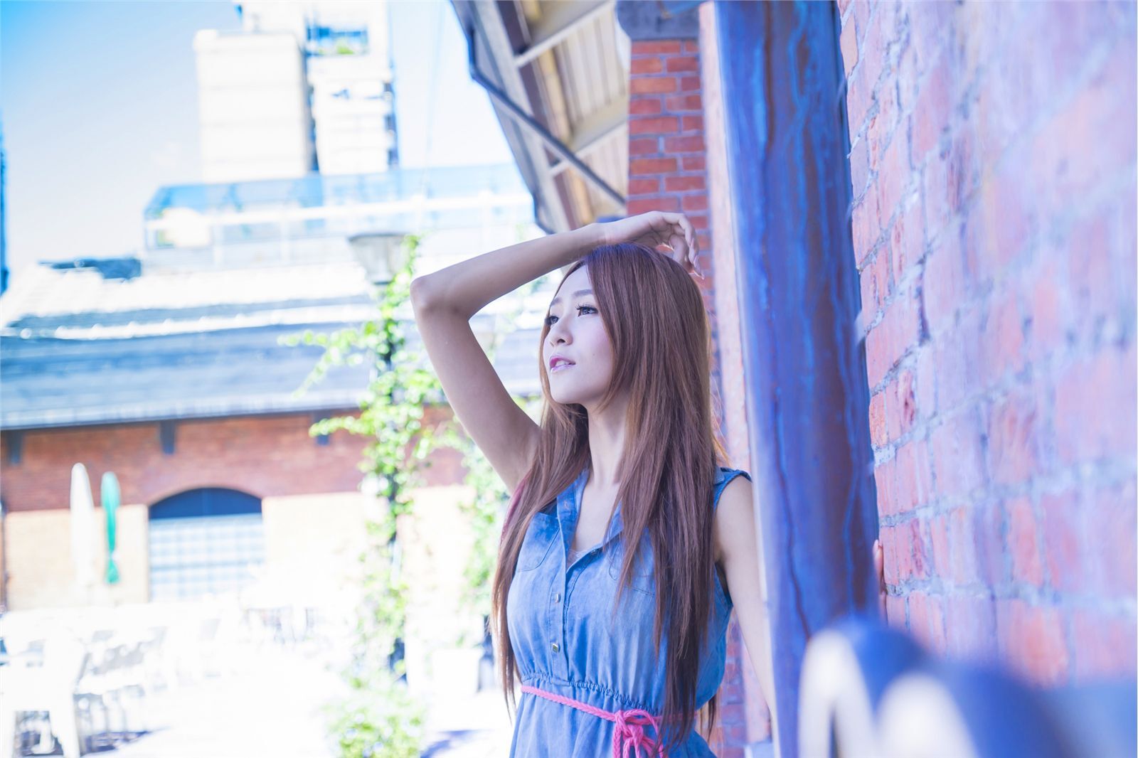 Beautyleg女神-小雪 Winnie-校园制服街拍写真合集 2